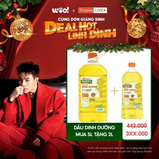   MUA 5L TẶNG 2L  Dầu Ăn Dinh Dưỡng Tường An Marvela 5L 