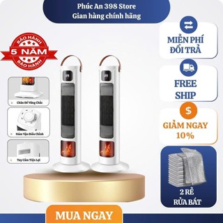 Máy Sưởi Gốm Yangzi 2000W – Sưởi Ấm Nhanh, Tiết Kiệm Điện, Bảo Vệ Da - An Toàn Bé Yêu và Gia Đình 2025