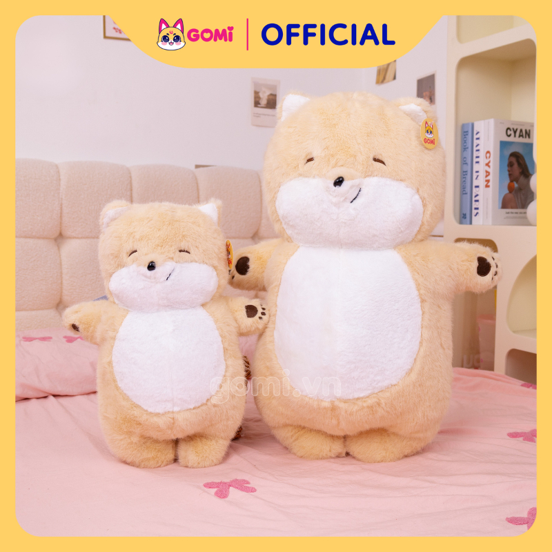 Gấu Bông GOMI Chó Béo Đứng Giơ Tay