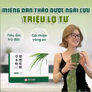 Miếng Dán Ngải Cứu Triệu Lộ Tư Thảo Mộc Giảm Vùng Bụng Giúp Giữ Ấm Hỗ Trợ Thải Độc Tự Nhiên Chăm Sóc Sức Khỏe.
