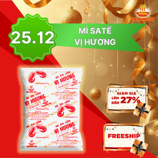  Mì giấy Vị Hương 2 tôm Satế Thùng 30 gói x 70g  gói  TMNKR0005  