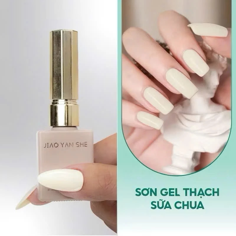 Sơn Gel Thạch Sữa Chua 01 Jiao 15ML. Sơn Gel Loại 1