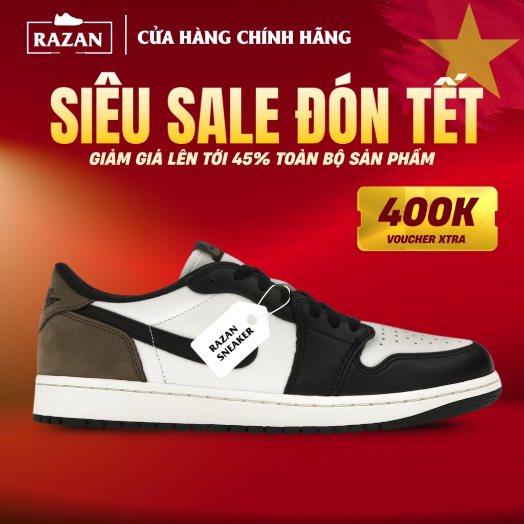 Giày sneaker JD1 Retro Low OG Mocha chính hãng