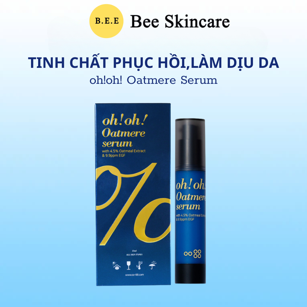 [HÀNG CÔNG TY] Tinh Chất Tế Bào Gốc Oh!Oh! Oatmere Phục Hồi, Dưỡng Ẩm, Giảm Nếp Nhăn Bee Skincare