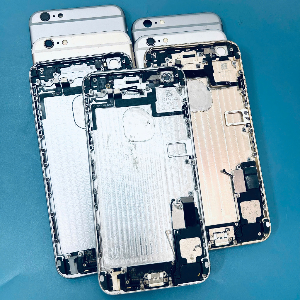 Cụm (6Plus) màu xám, trắng, vàng vỏ zin cũ 80%