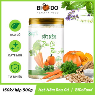  Hạt Nêm Rau Củ Cho Bé Ăn Dặm Thuần Chay - Bí Đỏ Food - Bột Nêm Chay Ngưu Bàng 