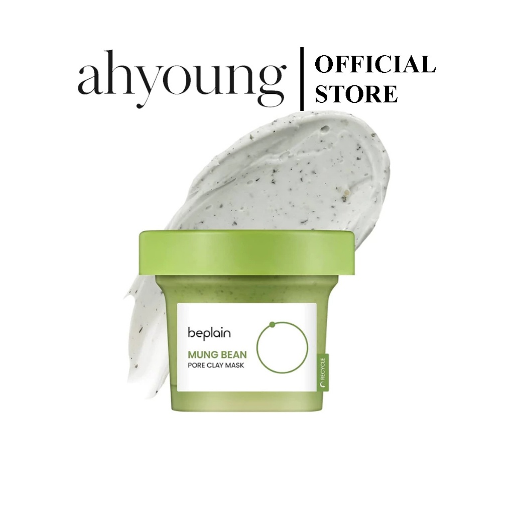 Mặt nạ đất sét Beplain Mung Bean Pore Clay Mask 120ml Hỗ Trợ Se Khít Lỗ Chân Lông | ahyoung STORE