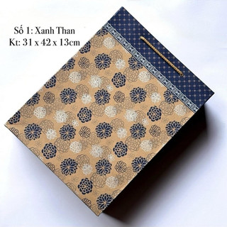 10 Túi giấy đựng quà - túi giấy dùng đựng quà tặng size lớn s1 kt 31 x 42 x 13cm