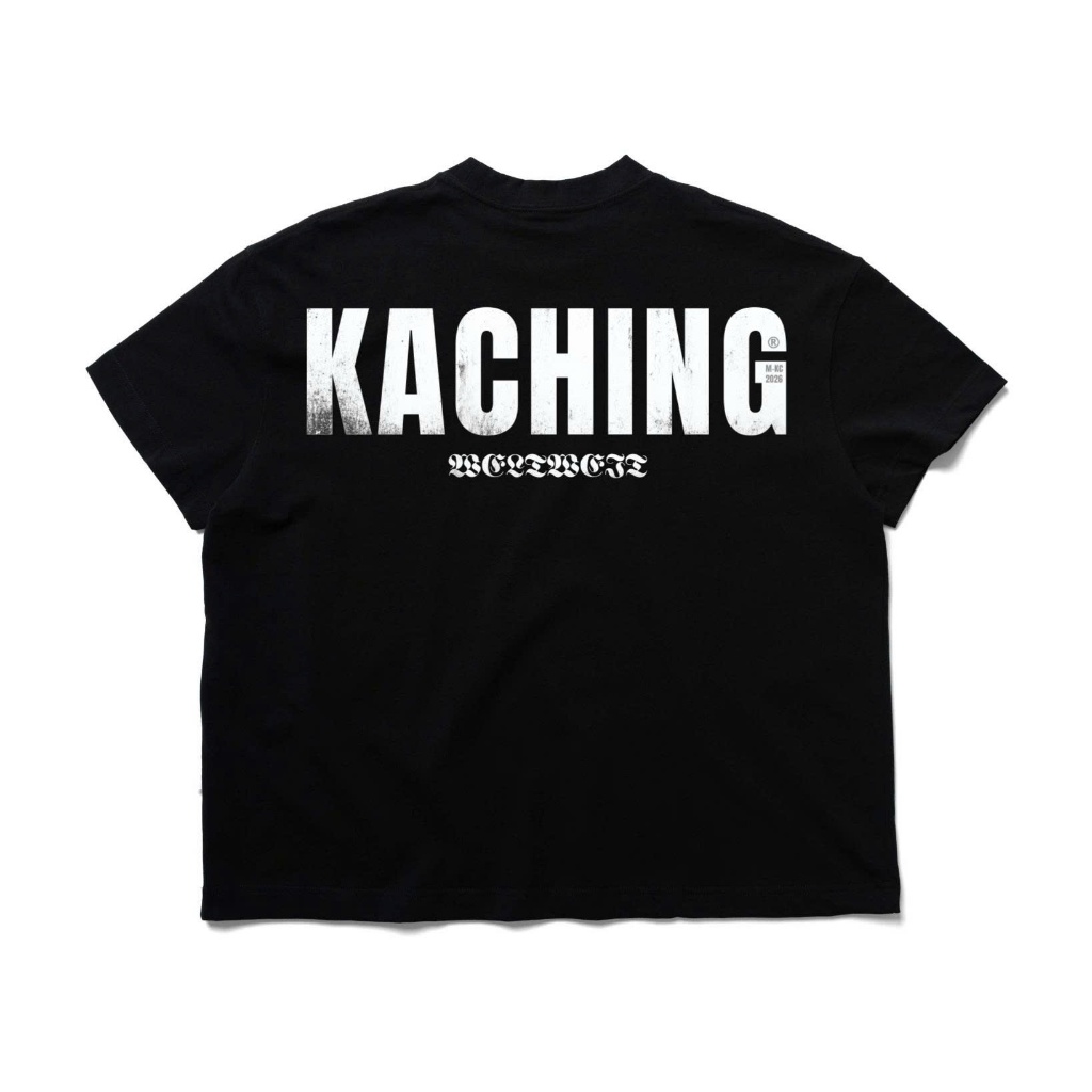 Áo Boxy KACHING WALL 100% Cotton aka Áo Thun KACHING