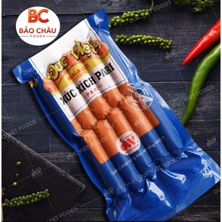 Xúc xích pari - đức việt. gói 10 cây / 500g, date mới nhất