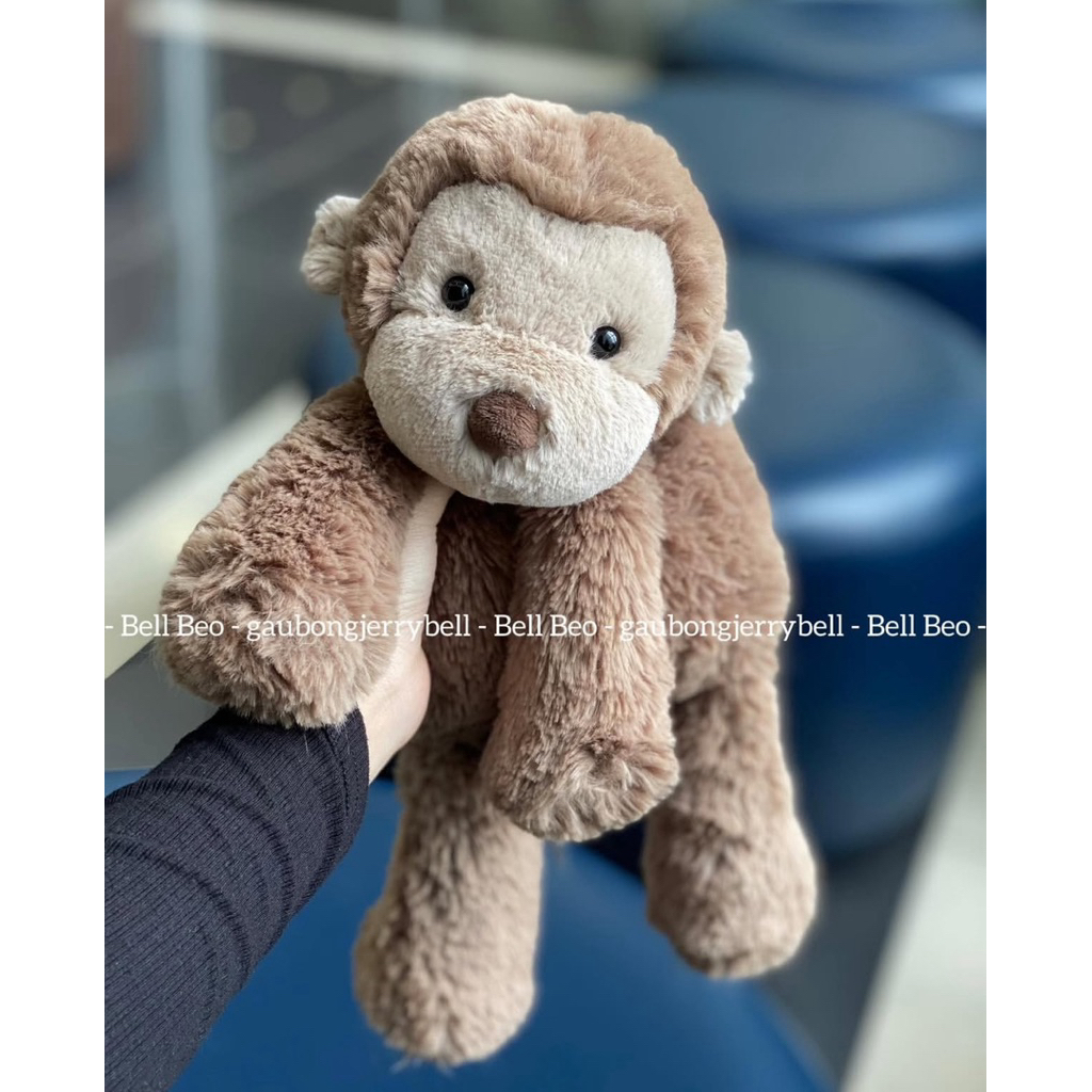 (100% Authentic) Gấu bông khỉ Jellycat Smudge Monkey chính hãng