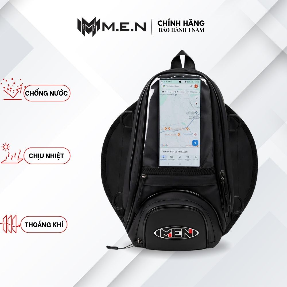 Túi gắn bình xăng xe moto đa năng siêu tiện lợi Men*A1 [RẺ TRONG THÁNG]