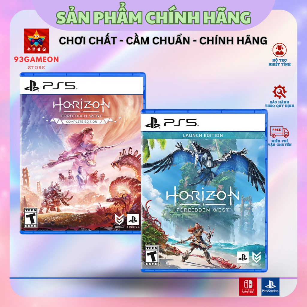 Đĩa Game PS5: Horizon Forbidden West Complete Edition