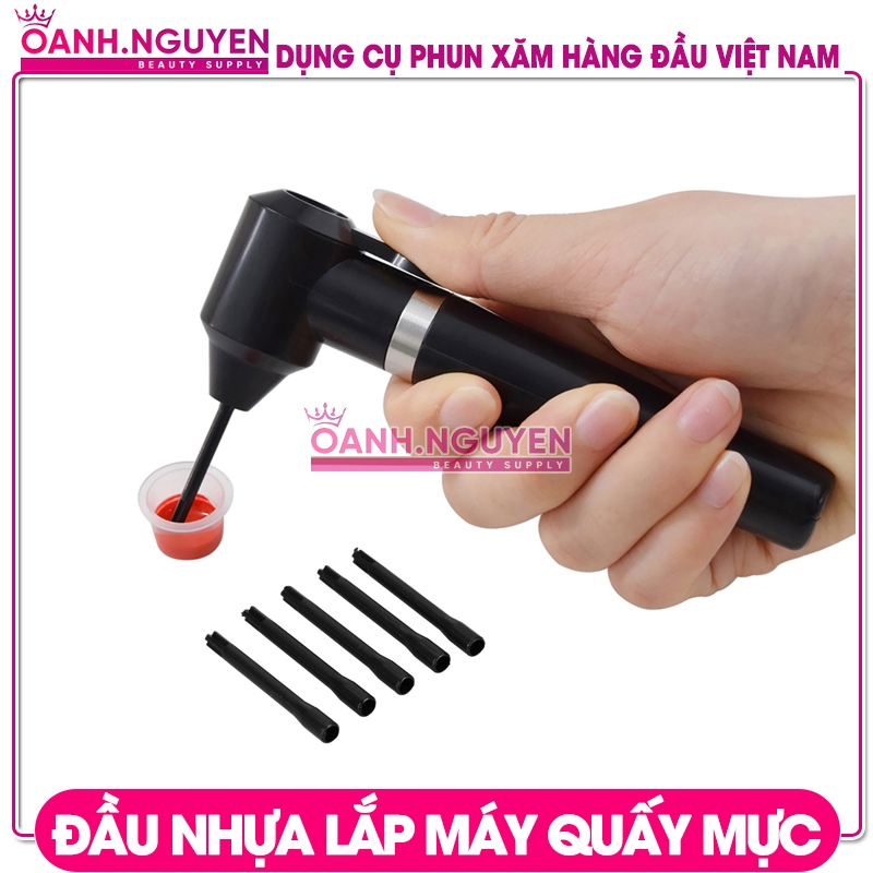 Que Lắp Máy Quấy Mực Xăm Chuyên Dụng (Bịch To 50 Chiếc)