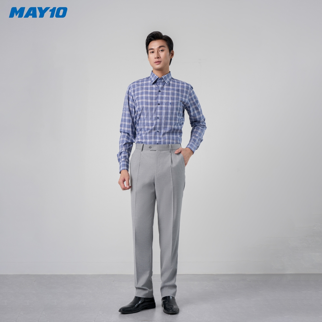 Áo Sơ mi nam dài tay May 10 form RegularFit mã 010125132 AK568