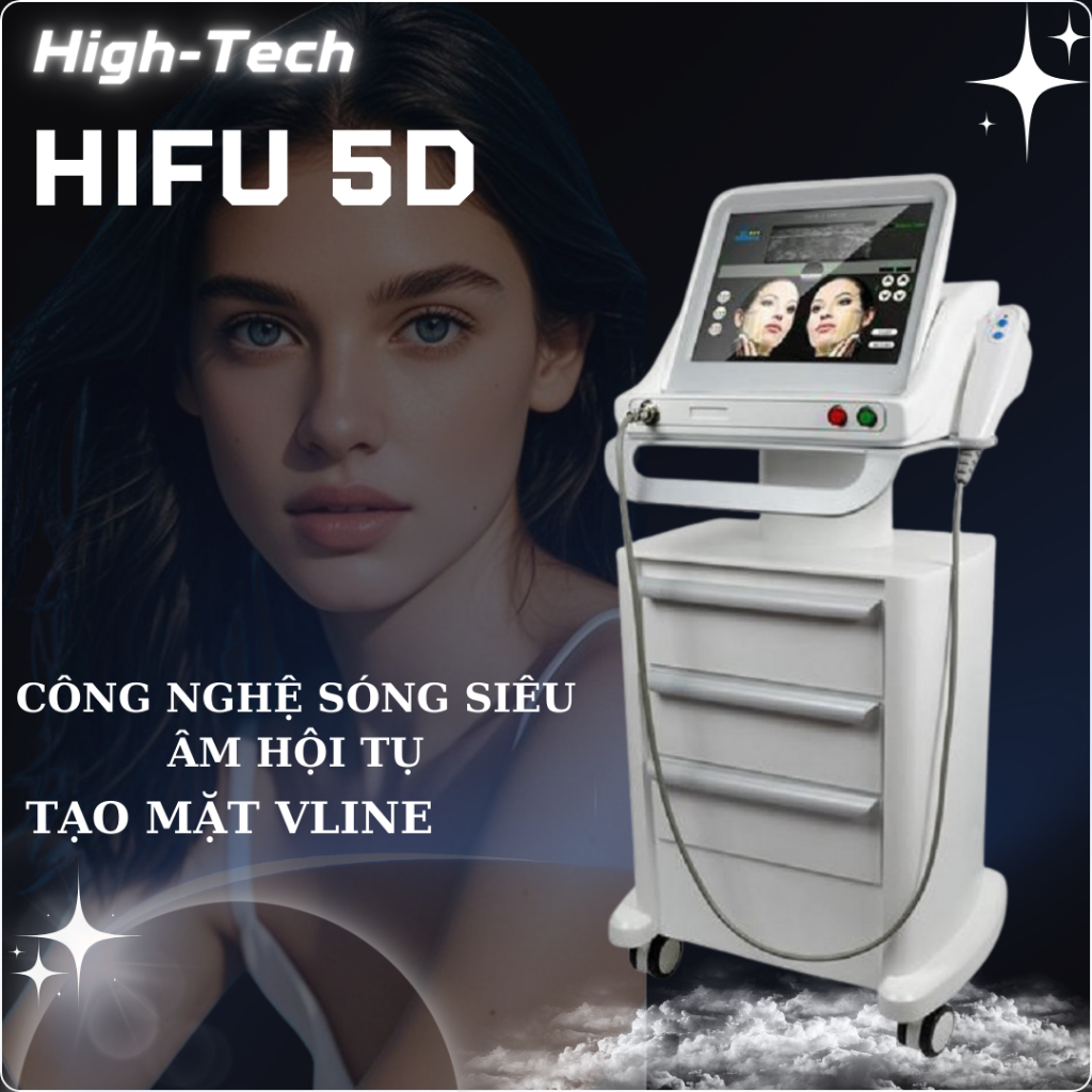 MÁY HIFU NÂNG CƠ TRẺ HOÁ 5D | MÁY HIFU ULTHERAPY - MÁY HIFU NÂNG CƠ, XÓA NHĂN