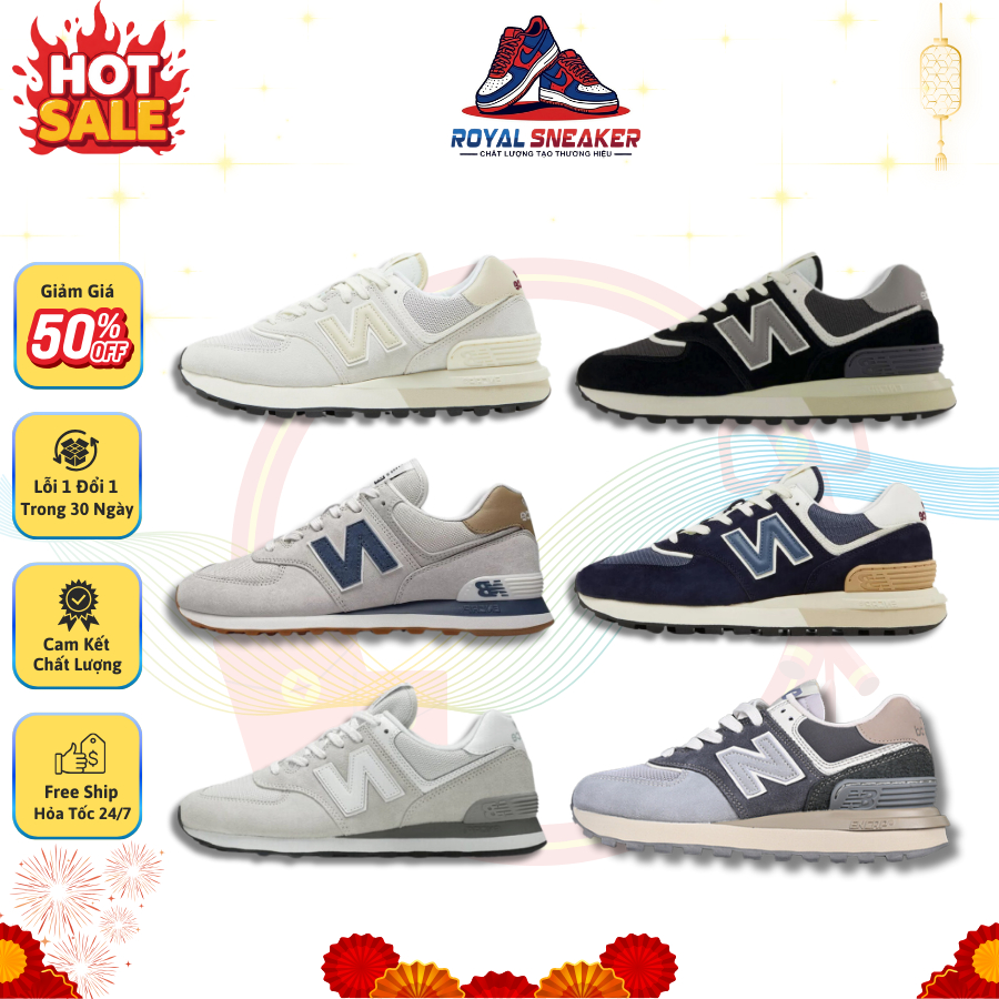 Giày Newbalance_574 Legacy Đủ Mẫu Đủ Size Nam Nữ Hot Trend Dễ Phối Đồ Full Box.
