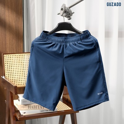 Quần Short Nam GUZADO Phong Cách Lifestyle, Vải Gió Mềm Mịn, Form Gọn Gàng Dễ Vận Động GSR2601-GASR25S001