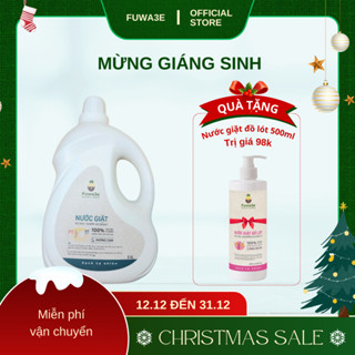   Tặng nước giặt đồ lót 500ml  Nước giặt sinh học Fuwa3e 3,5 lít - Dùng để quần áo trẻ em quần áo cho cả gia đình 