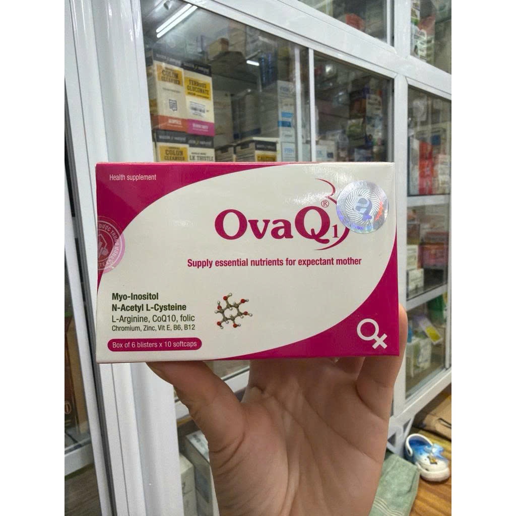Viên Uống OVAQ1 - Hỗ Trợ Sinh Sản Cho Nữ Giới
