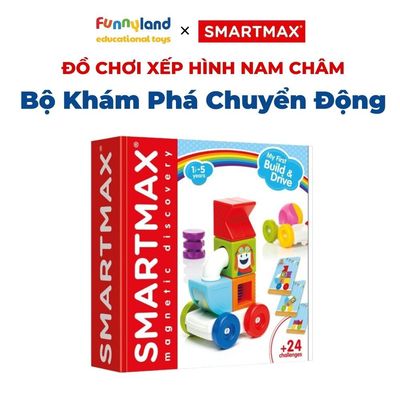 SmartMax Khám Phá Chuyển Động - Đồ Chơi Xếp Hình Nam Châm Thông Minh Cho Bé