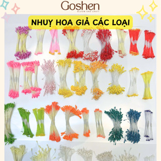  Nhuỵ Hoa Giả Các Loại Nhuỵ Bột Làm Hoa Kẽm Nhung Hoa Len Hoa Voan Hoa Lụa Hoa Mai Hoa Ly 