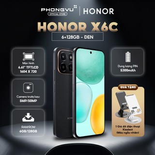  Điện thoại đi động Honor X6c - Bảo hành 18 tháng 