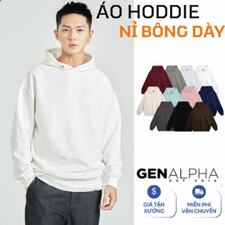  Áo hoodie trơn áo hoodie local brand GEN ALPHA áo hoodie nữ áo hoodie nam áo khoác hoodie zip GEN14 