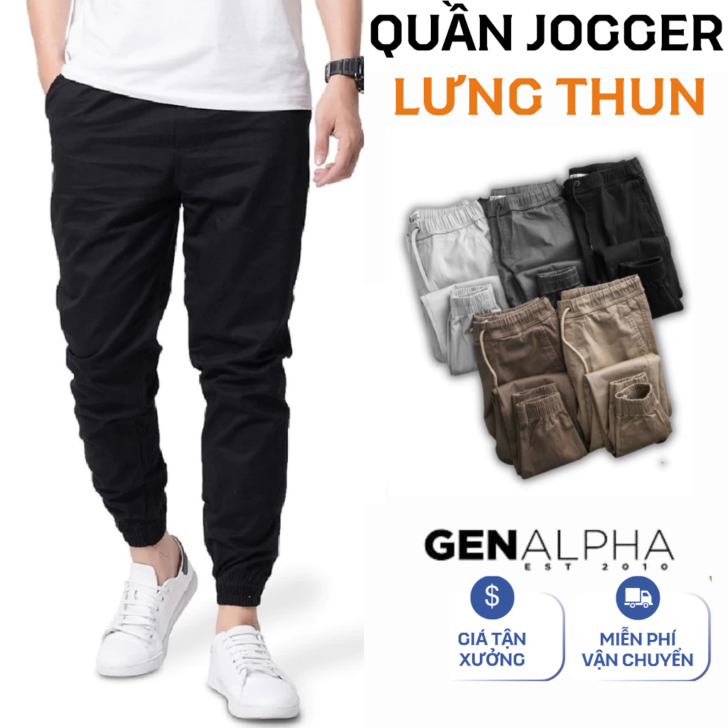 Quần Jogger Kaki Nam GEN ALPHA Cao Cấp, Quần Kaki Nam Jogger Nam Chuẩn Hàng Xuất GEN129