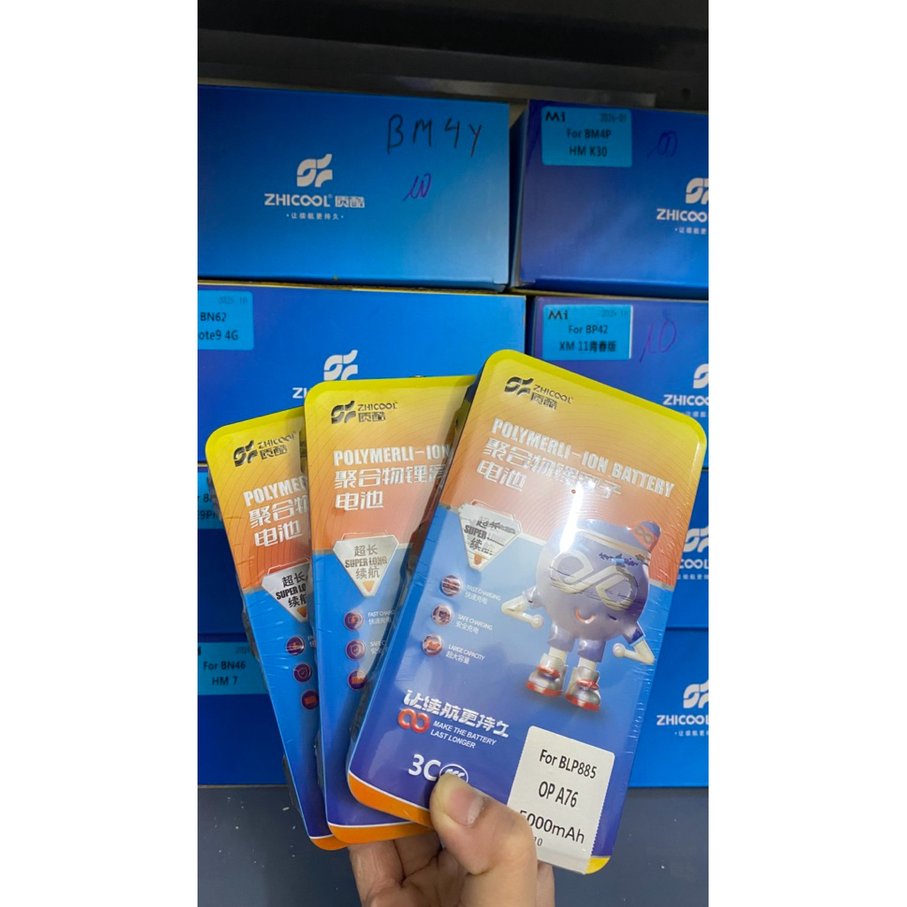 Pin Oppo BLP885 / A76 zhicool