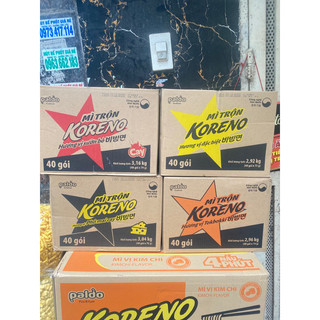 Thùng 20 gói/40 Gói Mì Trộn Koreno Các Vị 76g