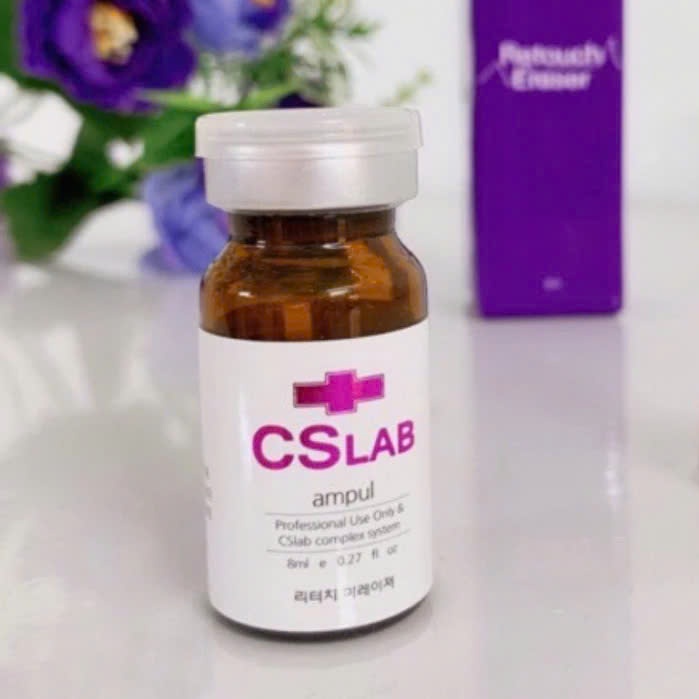 Dung Dịch CSLAB TÍM Xóa Xăm Lâu Năm 8ml