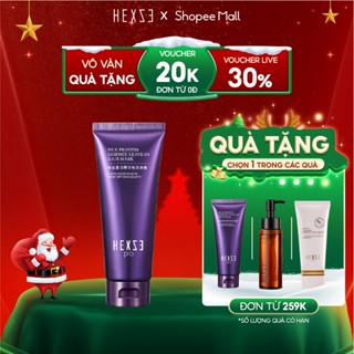  Mặt nạ protein tơ tằm phục hồi tóc hư tổn Hexze 100g giữ nếp tóc suôn mượt giúp tóc chắc khỏe giảm gãy dụng 