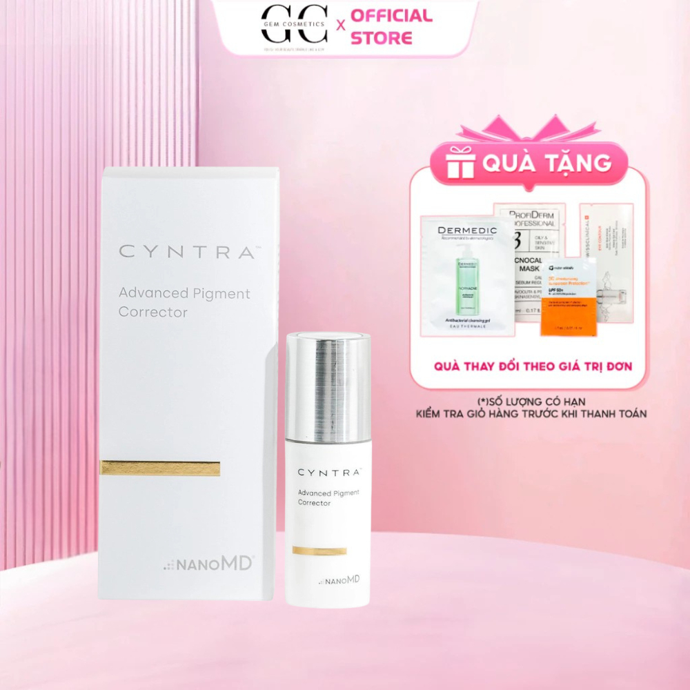 [Công Ty] NanoMD Cyntra Advanced Pigment Corrector – Kem Dưỡng Sáng Da & Hỗ Trợ Mờ Nám 20ml