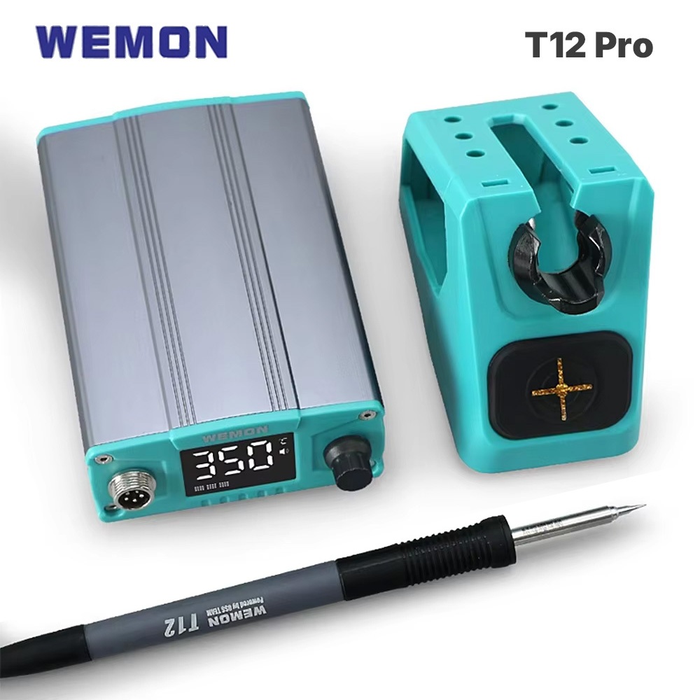 Máy hàn cầm tay OSSTEAM T12 PRO 75W. Nhiệt độ 100-480°c, phù hợp mũi hàn T12