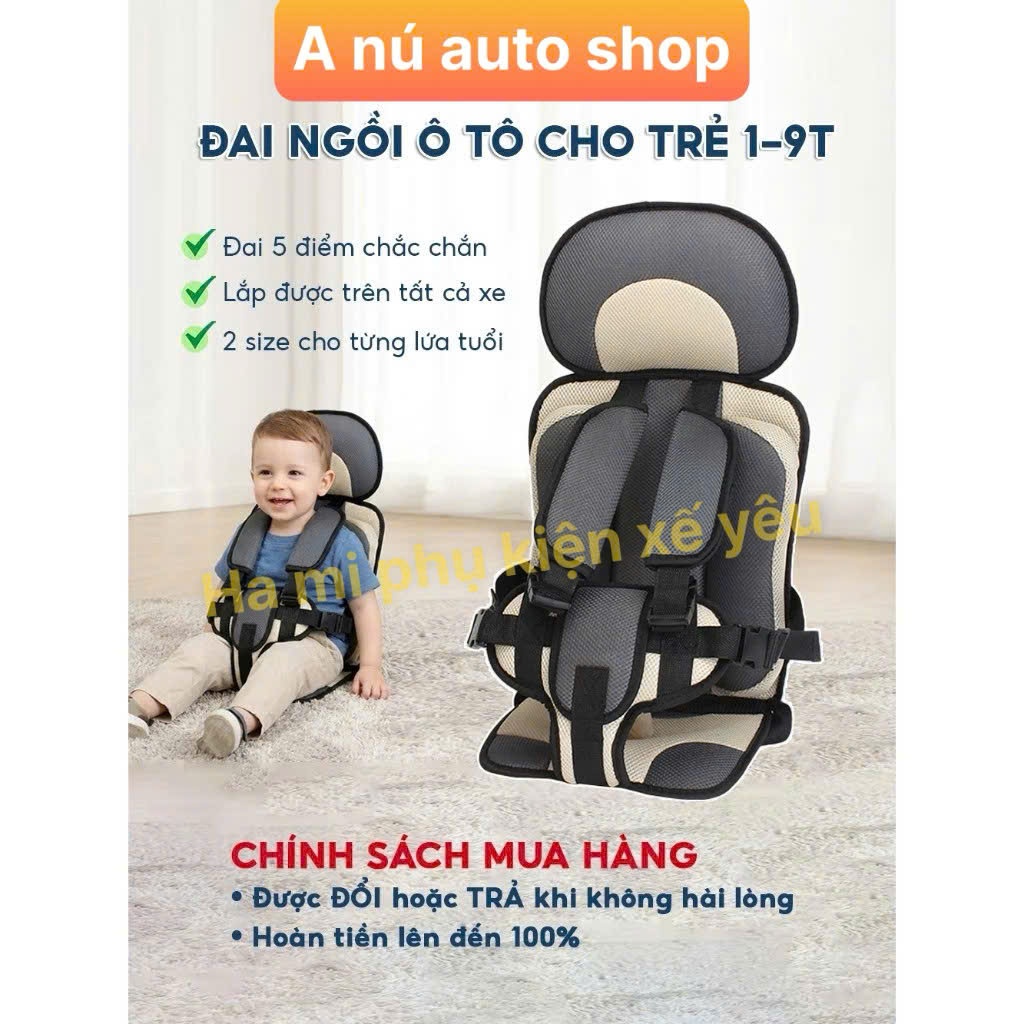 ( Giá sốc ) Đai Ghế Ngồi Ô Tô An Toàn Cho Bé - Đai An Toàn Cho Bé Khi Di Chuyển Trên Ô Tô Có 8 Màu