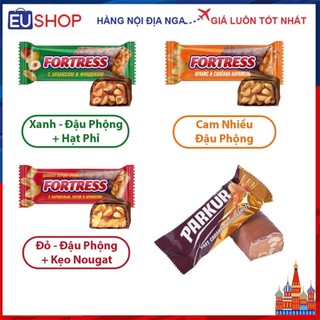  Kẹo Socola Nevsky Parkur & Fortress Caramen mềm với Đậu phộng Túi 500gr 