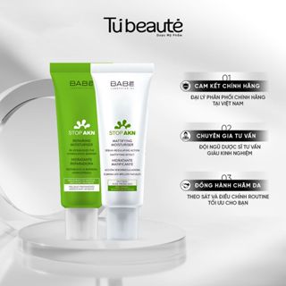   HÀNG CÔNG TY  Kem Dưỡng Ẩm  Phục Hồi Babe Stop Akn Mattifying  Repairing Moisturiser 50ml 