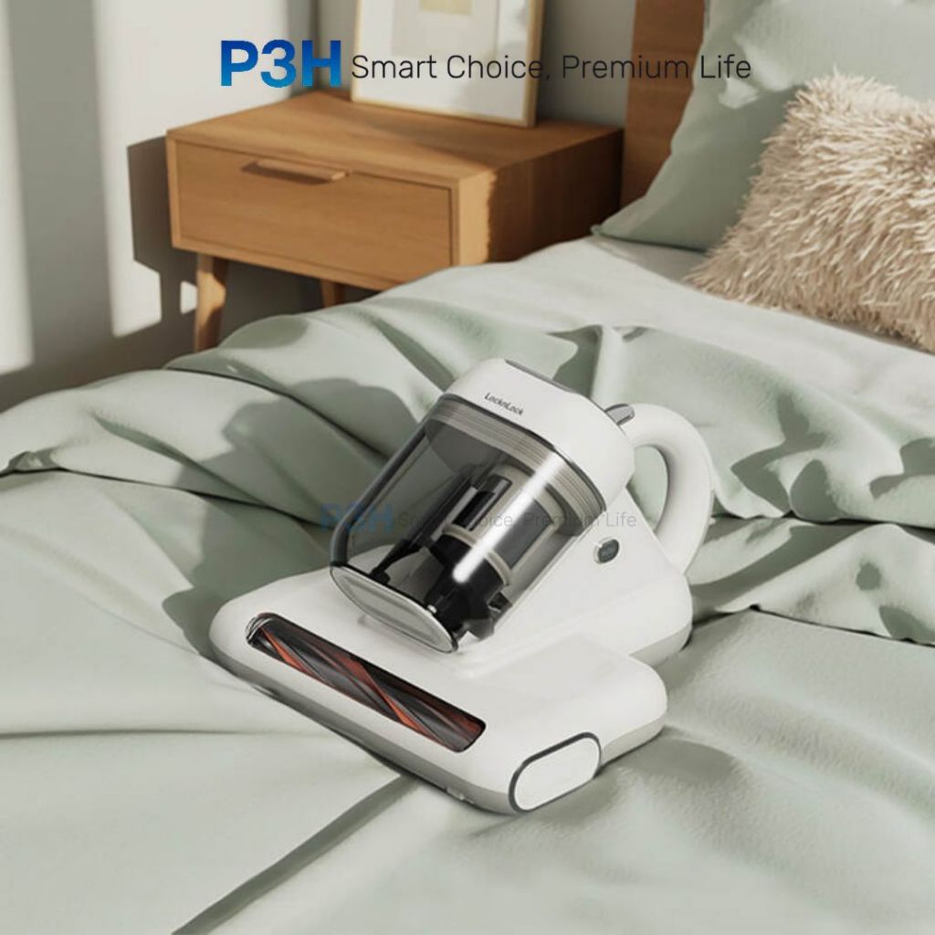 Máy Hút Bụi Giường Nệm LocknLock ENV818IVY 300W Diệt Khuẩn UV, Hút Sạch Mạt Bụi Hiệu Quả P3H Store