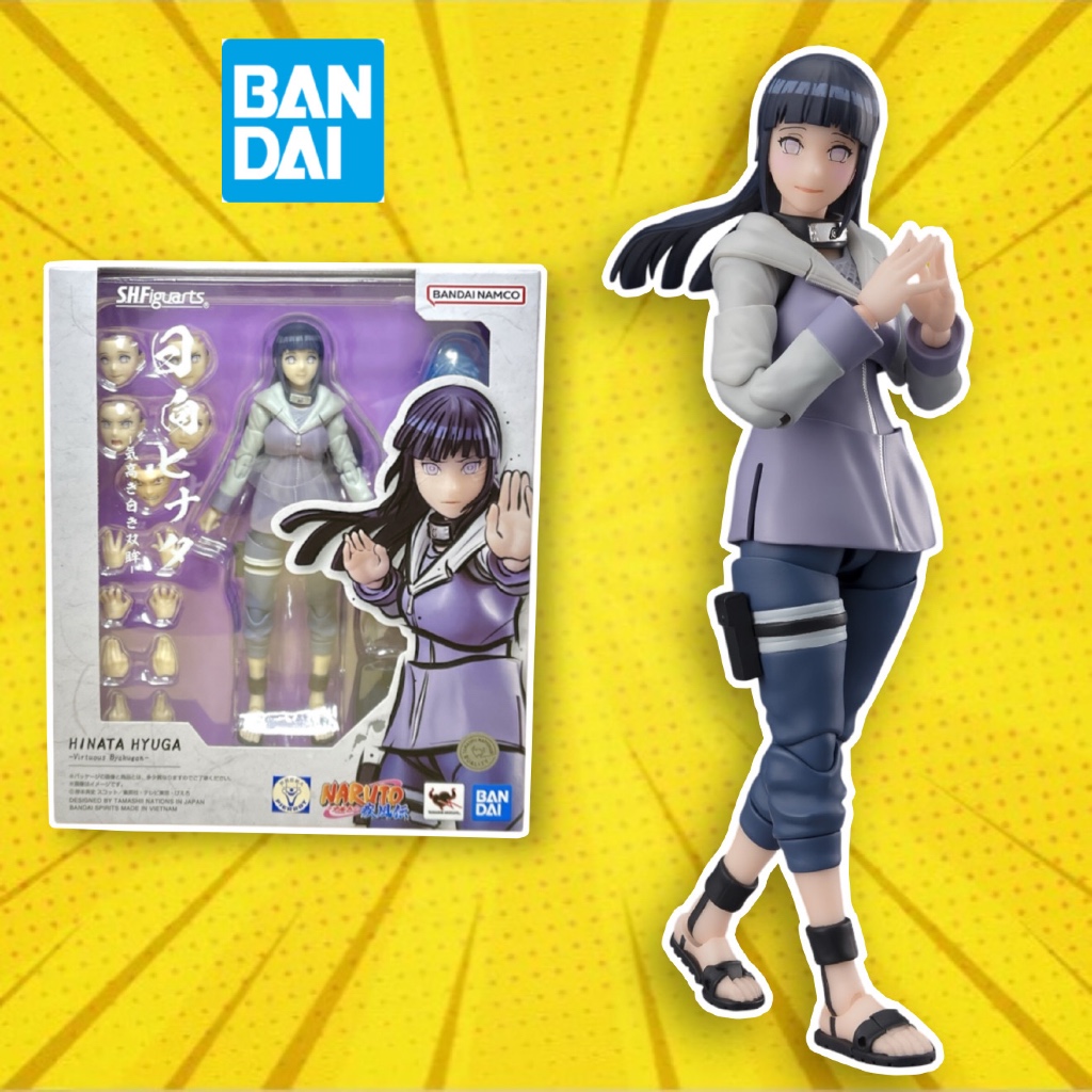 (Có Sẵn) Mô hình SHF Hinata Hyuga - Virtuous Byakugan (Naruto) Chính Hãng BANDAI
