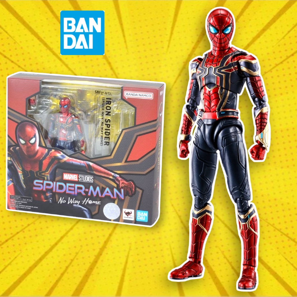 Mô Hình SHF Iron Spider (Spider-Man: No Way Home) Chính Hãng BANDAI