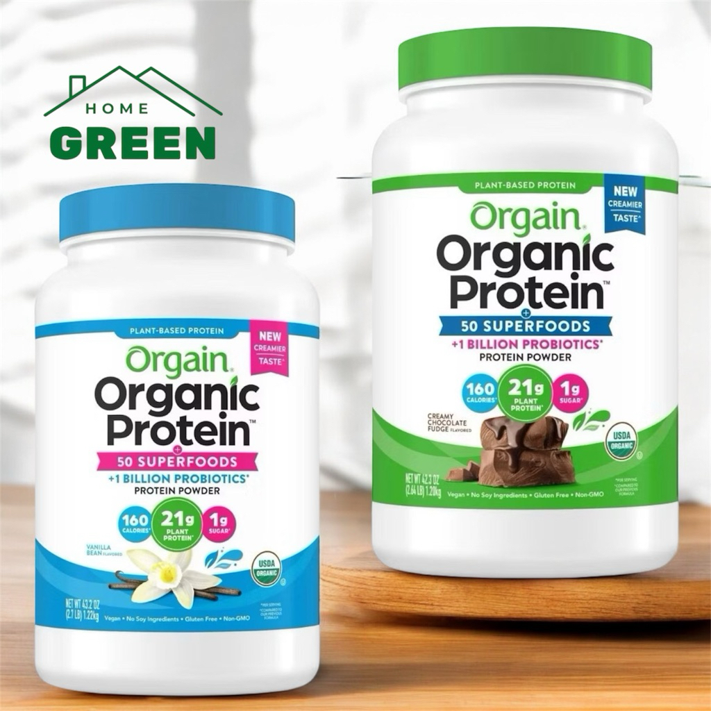 Orgain Organic Vegan Protein + 50 Superfoods Powder