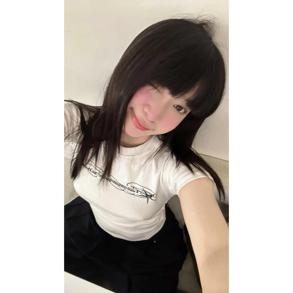 Áo thun babytee in chữ co giãn RM - 𝐊𝐈𝐋𝐋 𝐒𝐘𝐒𝐓𝐄𝐌 | BigBuy360 - bigbuy360.vn