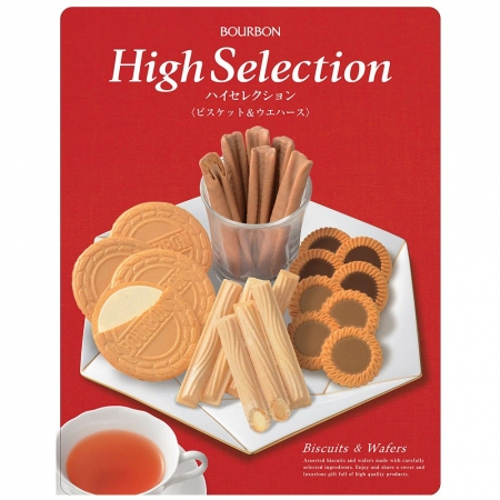 Bánh quy hộp thiếc cao cấp Bourbon High Selection 376g