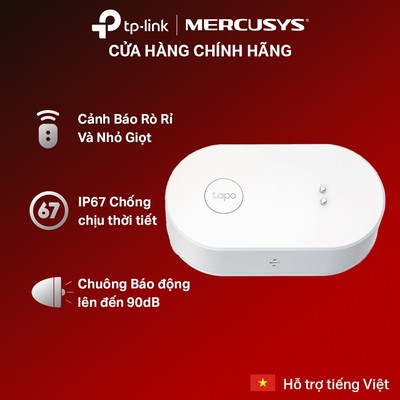Thiết Bị Cảm Biến Rò Rỉ Nước TP-Link Tapo T300 | Kháng Nước IP67, Tương Thích Tapo Hub