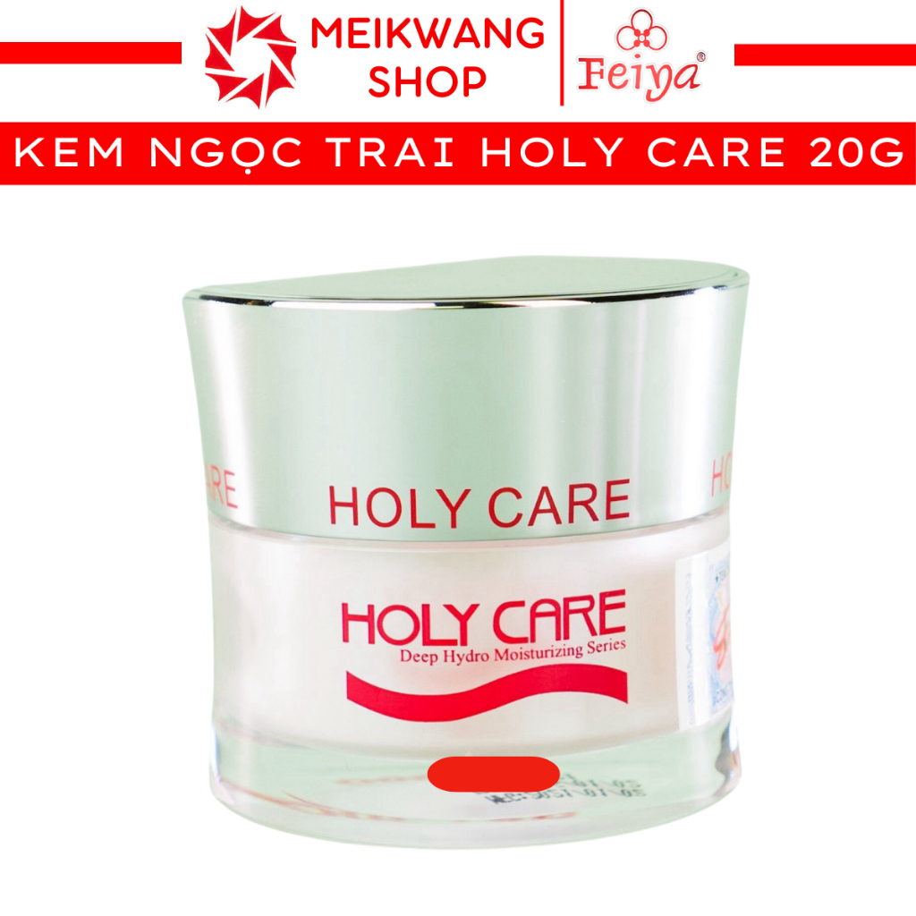 FEIYA - Kem HOLY CARE Ngọc Trai Collagen – Rong Biển 20g | Làm Trắng Da – Chống Nhăn – Chống Lão Hóa