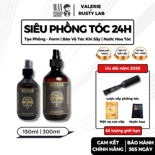  Xịt tạo phồng tóc nam Valerie Sea Salt Spray Rusty Lab hỗ trợ tạo kiểu giữ nếp dưỡng tóc - C2 