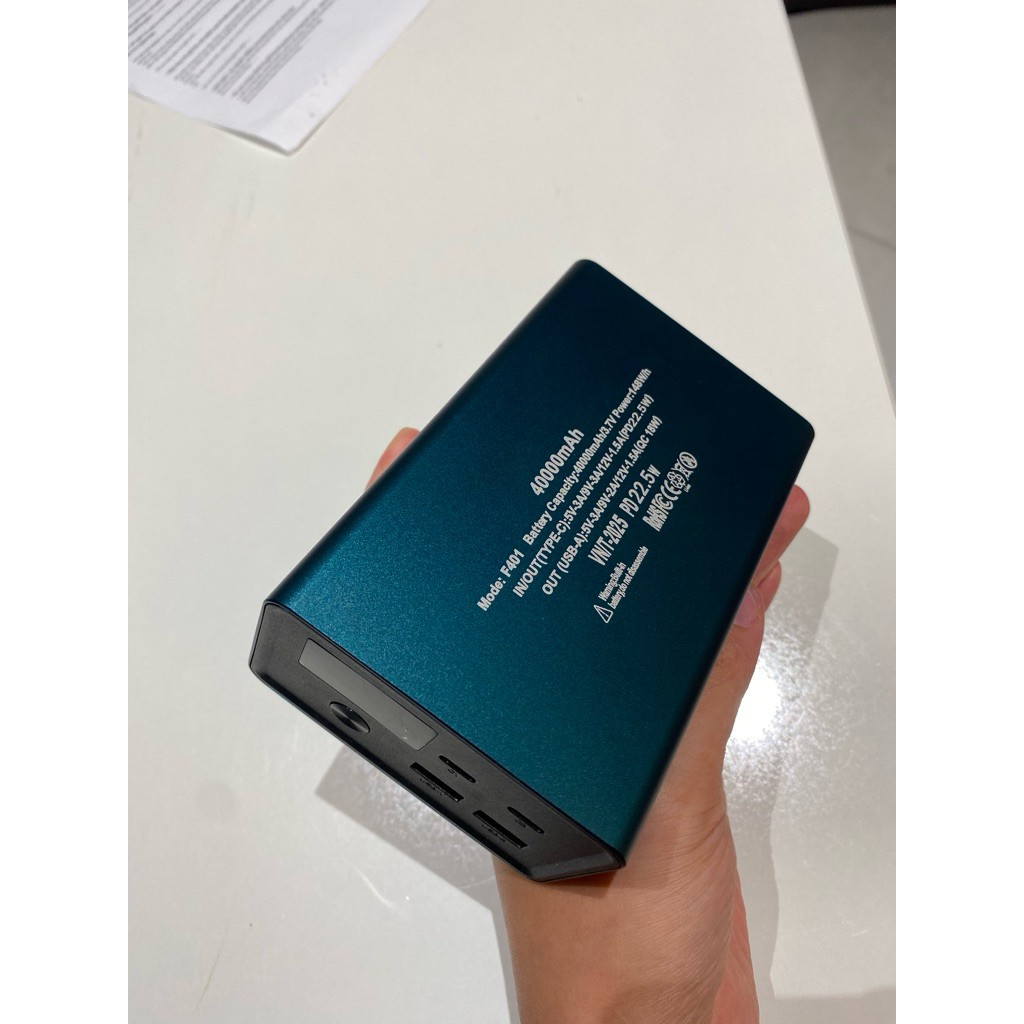 Box Sạc Dự Phòng 8 Cell 21700 Vỏ Nhôm Cao Cấp QC 22.5W PD 20W - Vỏ Mạch Sạc Nhanh 40000mAh (Không Pi