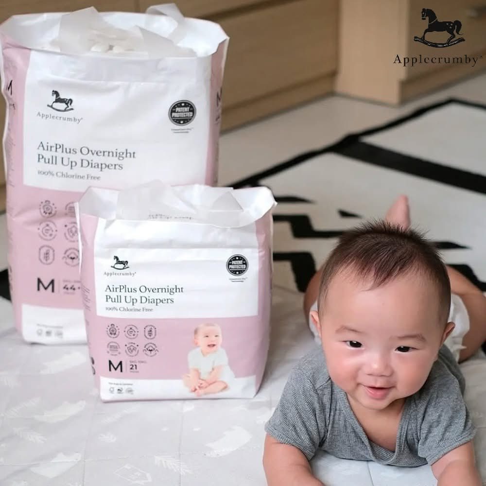 Bỉm Đêm Applecrumby Mega, Bỉm Ngựa Bịch To Đủ Size