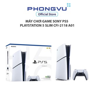Máy chơi game Sony PlayStation 5 (PS5) Slim CFI-2118 A01 - SSD 1TB - Đồ họa 4K - Bảo hành 12 tháng